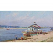 PAINTING, VASILIY A. PETUKHOV