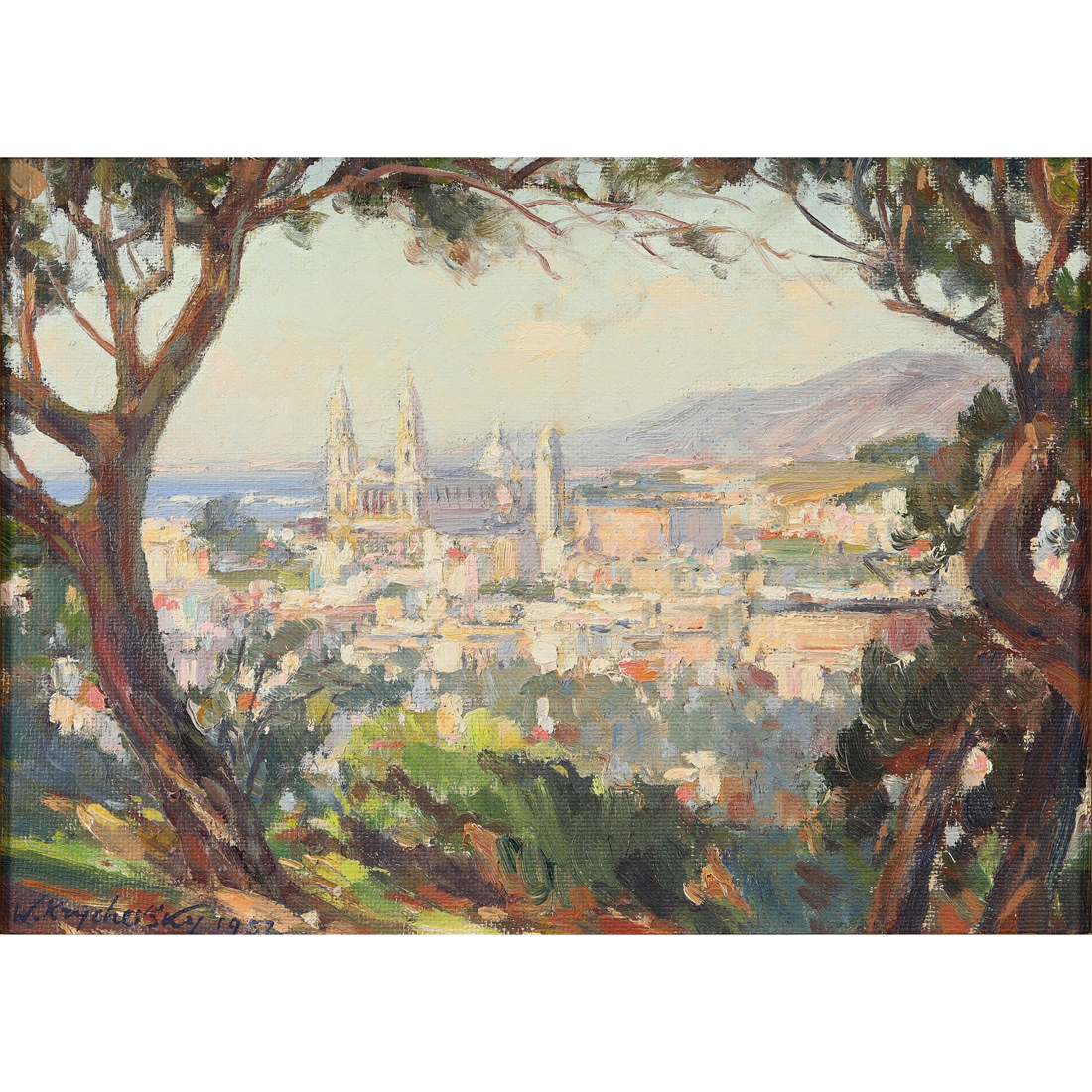 PAINTING, VASYL V. KRYCHEVSKY Vasyl