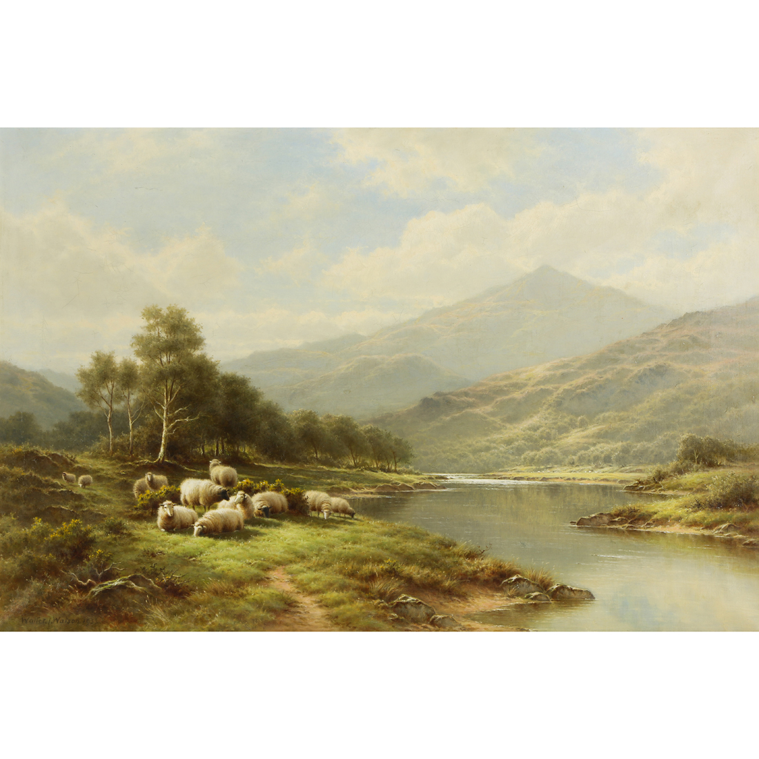 PAINTING, WALTER J. WATSON Walter