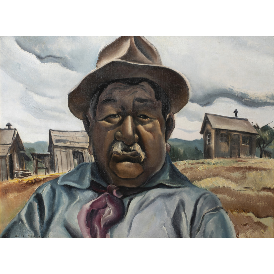PAINTING, WILLIAM ROSS SHATTUCK