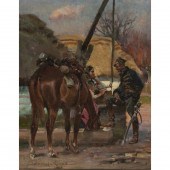 PAINTING, WOJCIECH KOSSAK Wojc