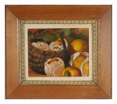 PAINTING, WRAPPED ORANGES, EAR