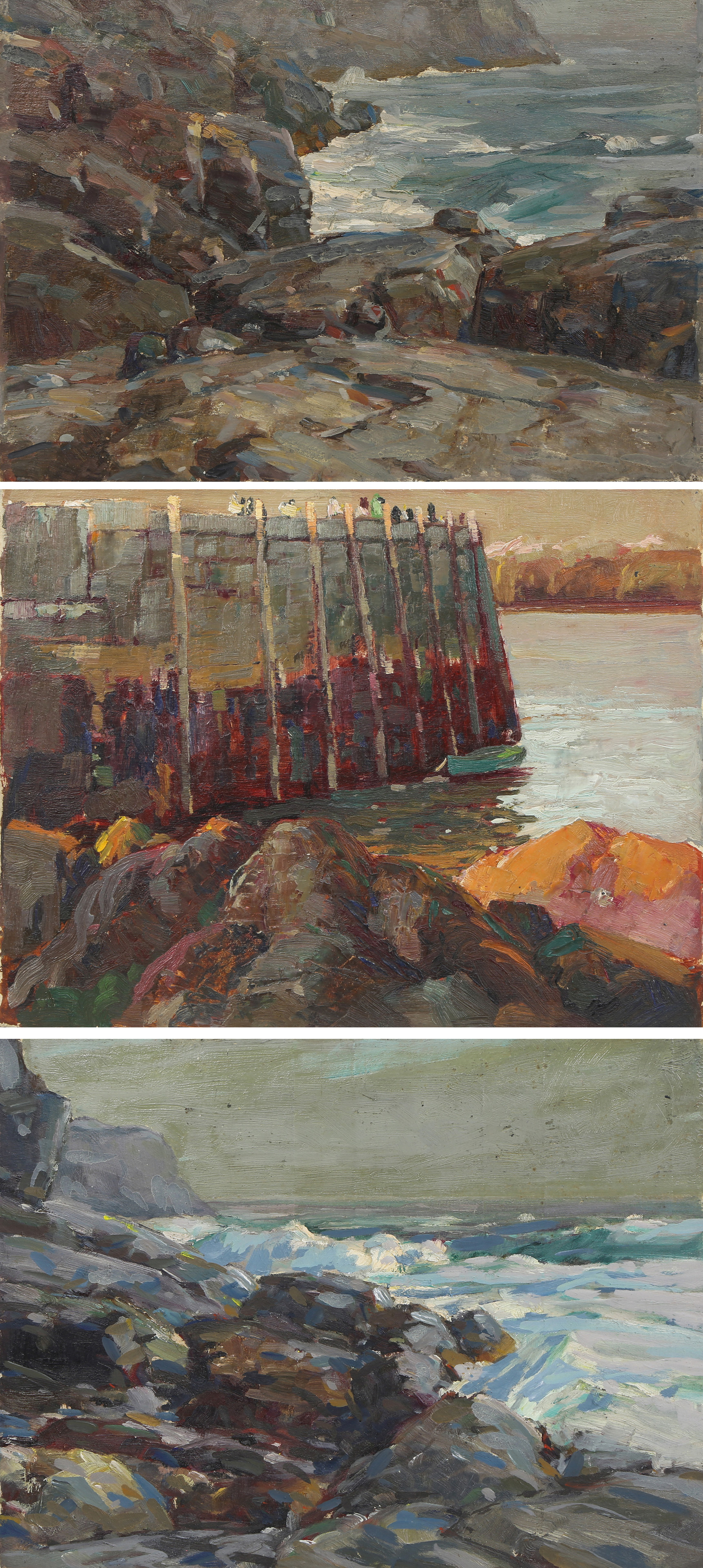 PAINTINGS BY KARL SCHMIDT (lot of