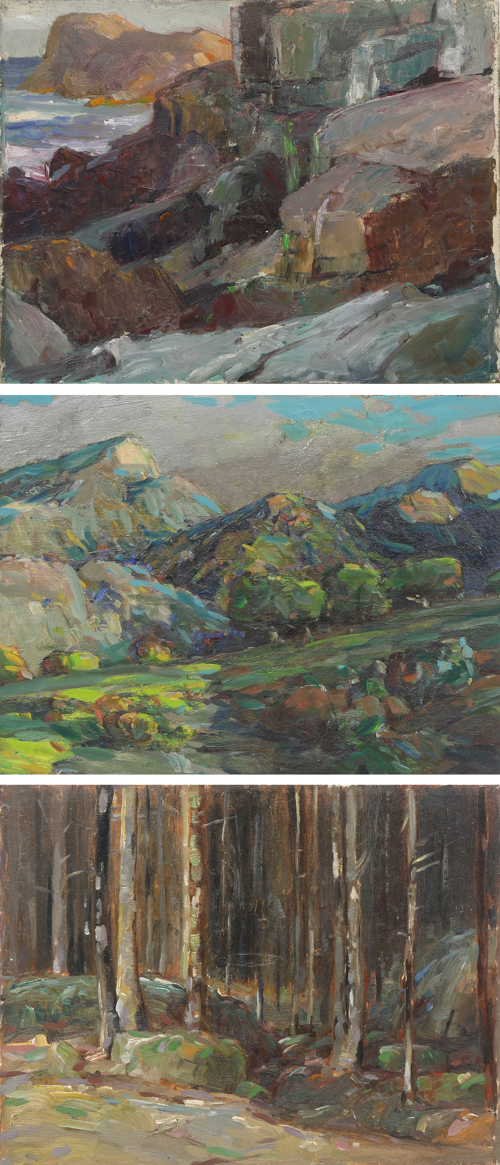 PAINTINGS BY KARL SCHMIDT (lot of