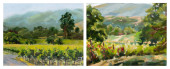 PAINTINGS, CATHLEEN DALY<br>(l