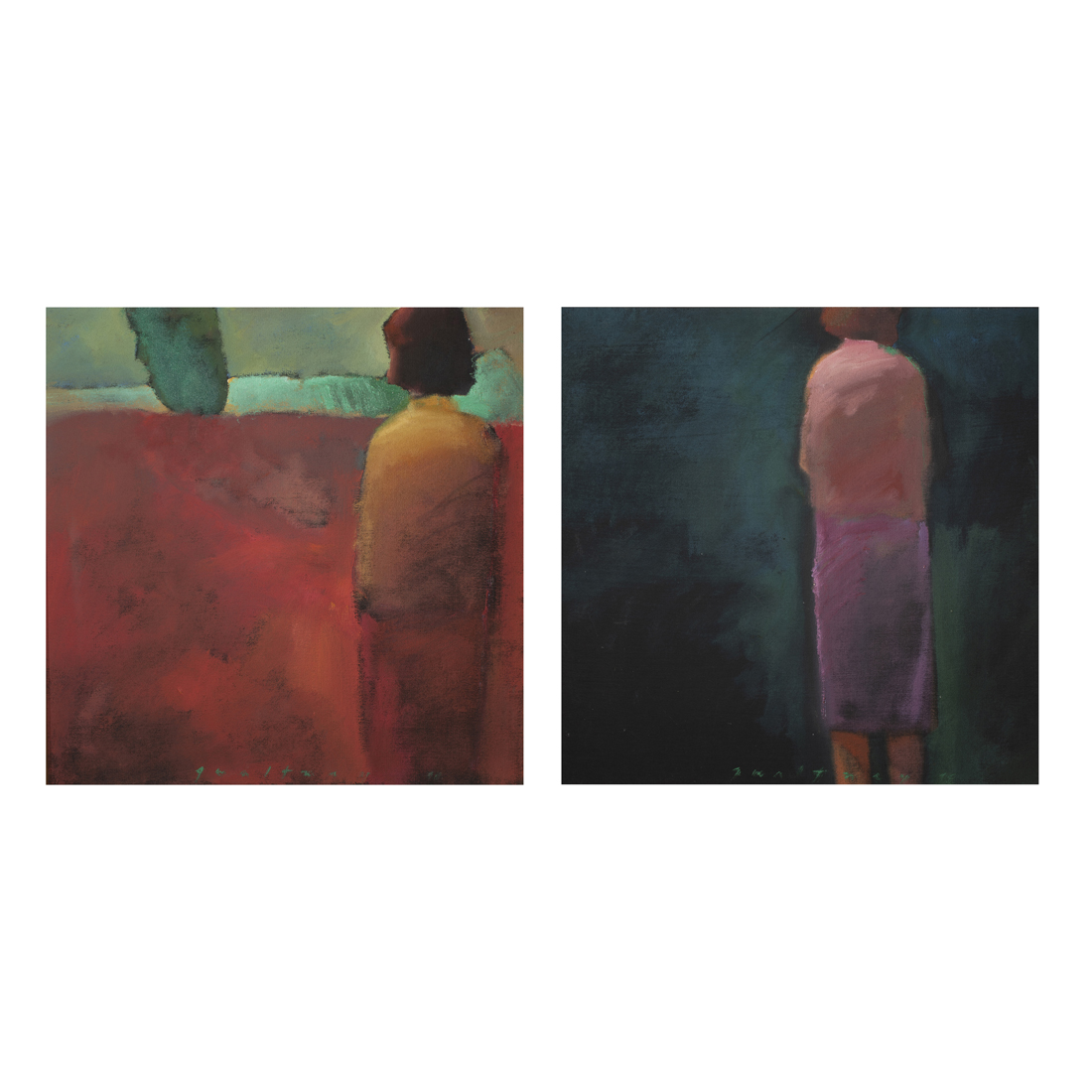 PAINTINGS, CHRIS GWALTNEY (lot of