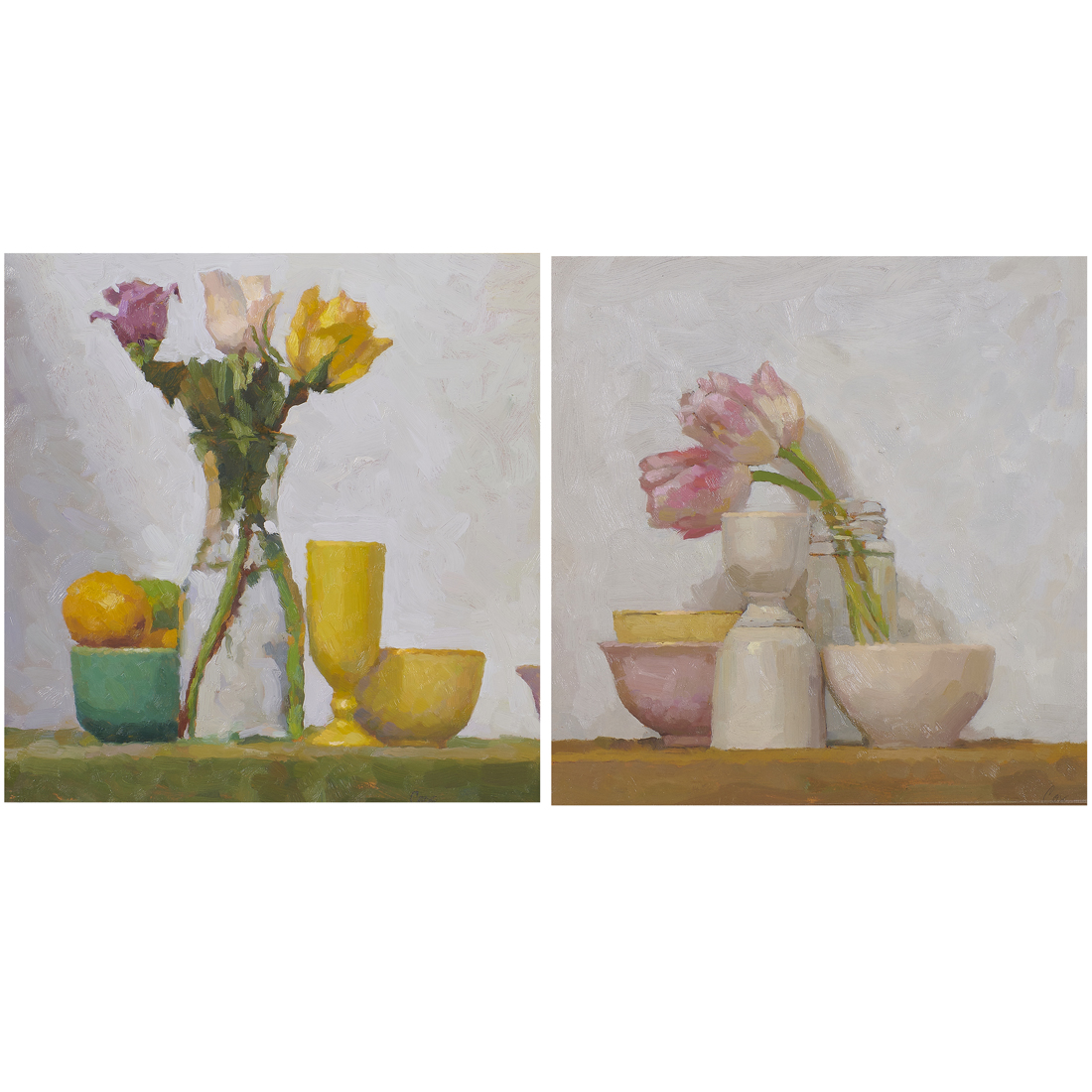 PAINTINGS, COLLEEN COX (lot of 2)