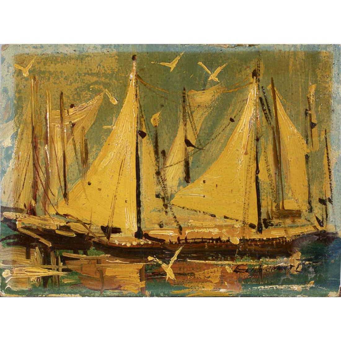 PAINTINGS, GEORGE DEMONT OTIS
