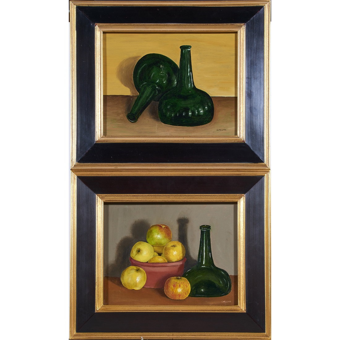 PAINTINGS, GEORGE HELLYER (lot of