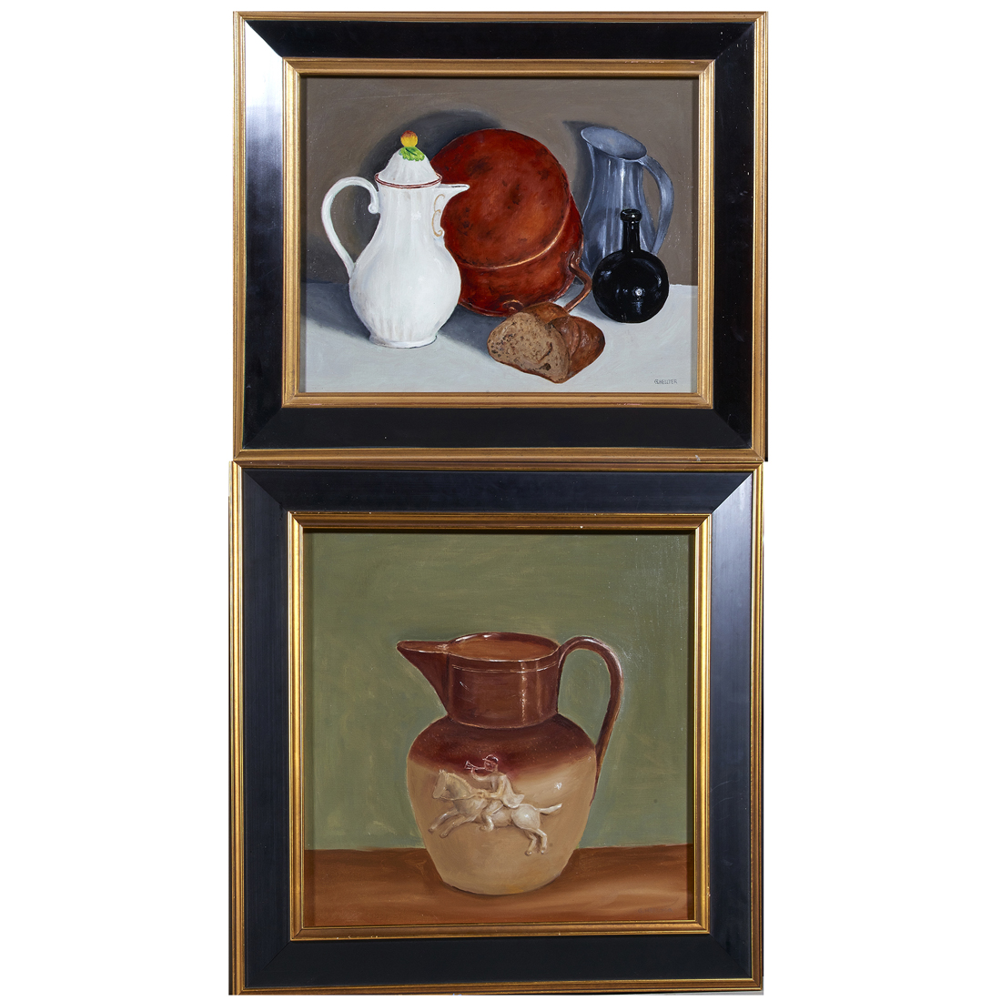 PAINTINGS, GEORGE HELLYER (lot of