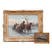 PAINTINGS, JANOS VISKI (HUNGAR
