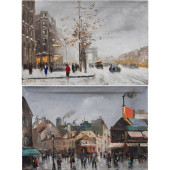 PAINTINGS, JEAN RIGAUD<br>(lot