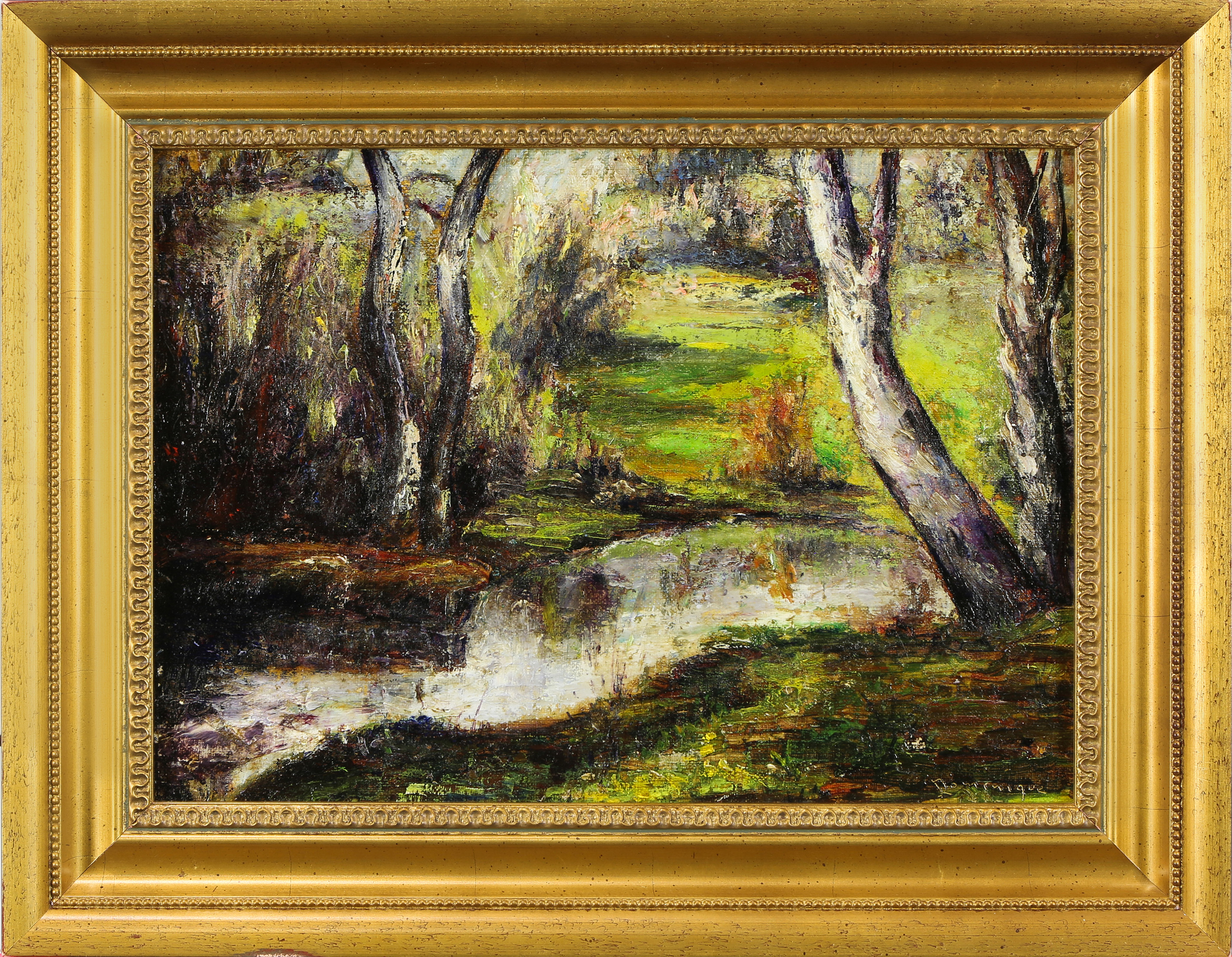 PAINTINGS, JOHN A. DOMINIQUE (lot