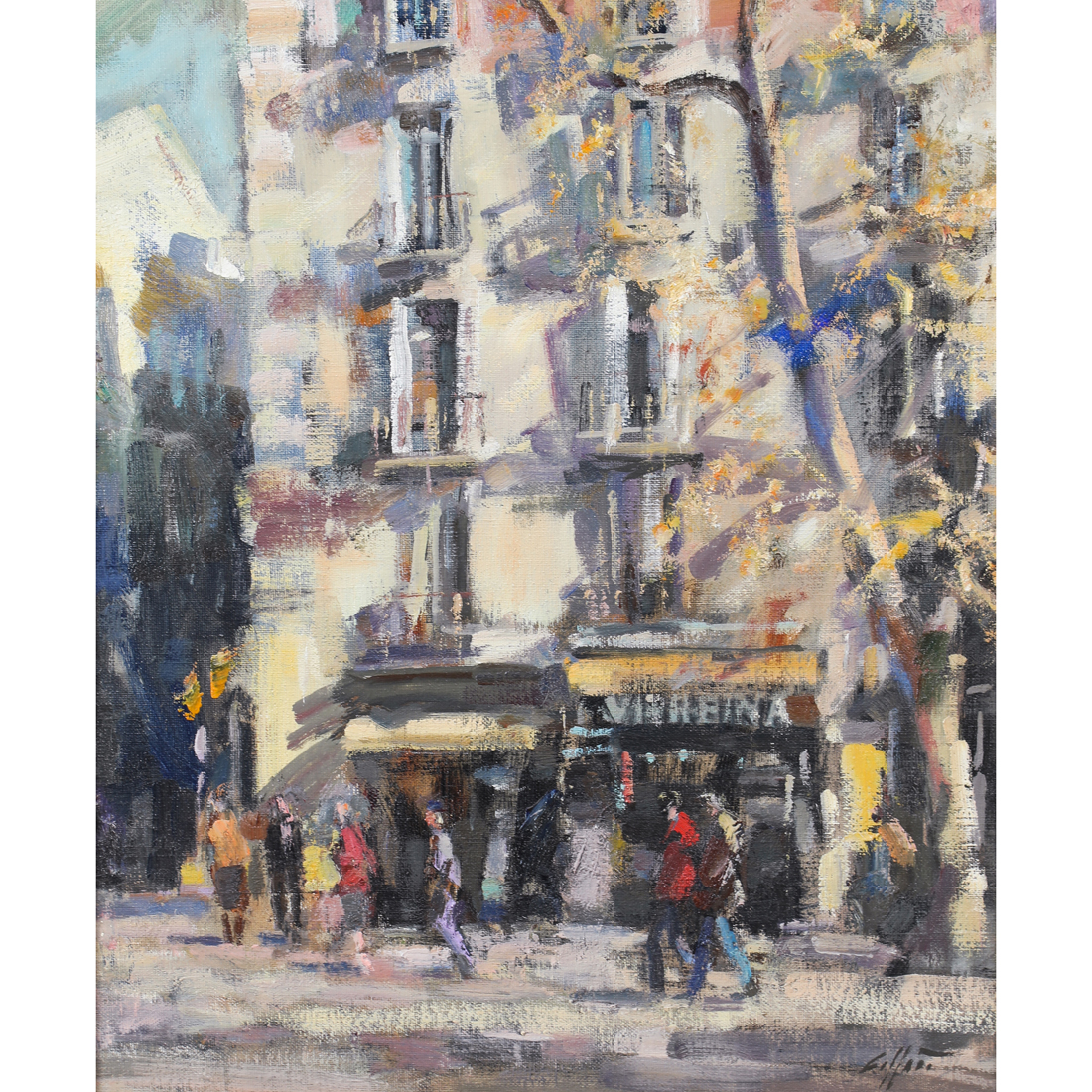 PAINTINGS, MAX SAVY (lot of 2)