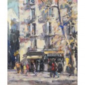 PAINTINGS, MAX SAVY (lot of 2)