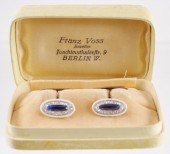 PAIR 14K GOLD & EUROPEAN CUT D
