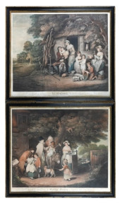PAIR 18TH C BIGG & NUTTER ENGR