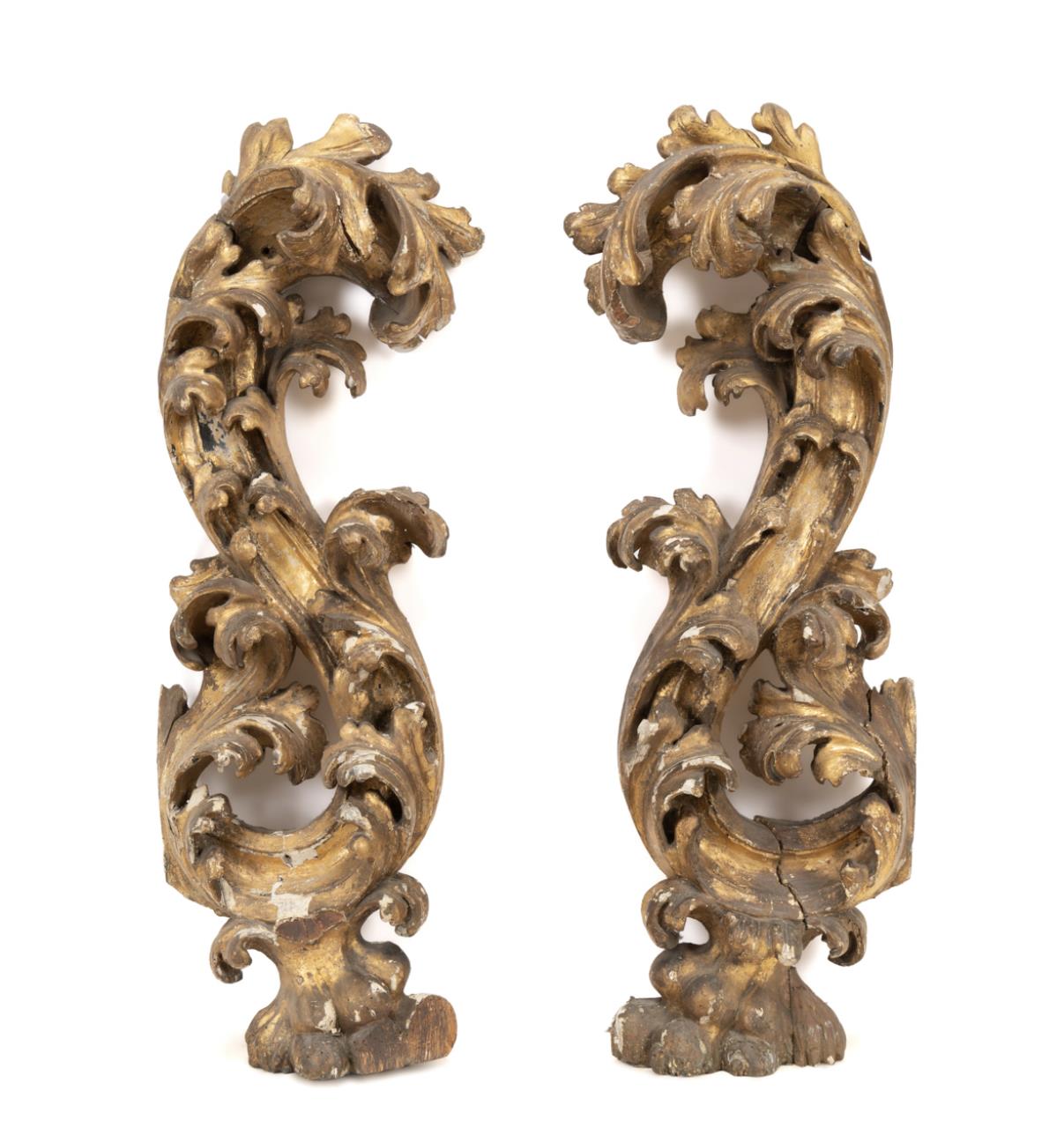 PAIR 18TH/19TH LARGE ITALIAN