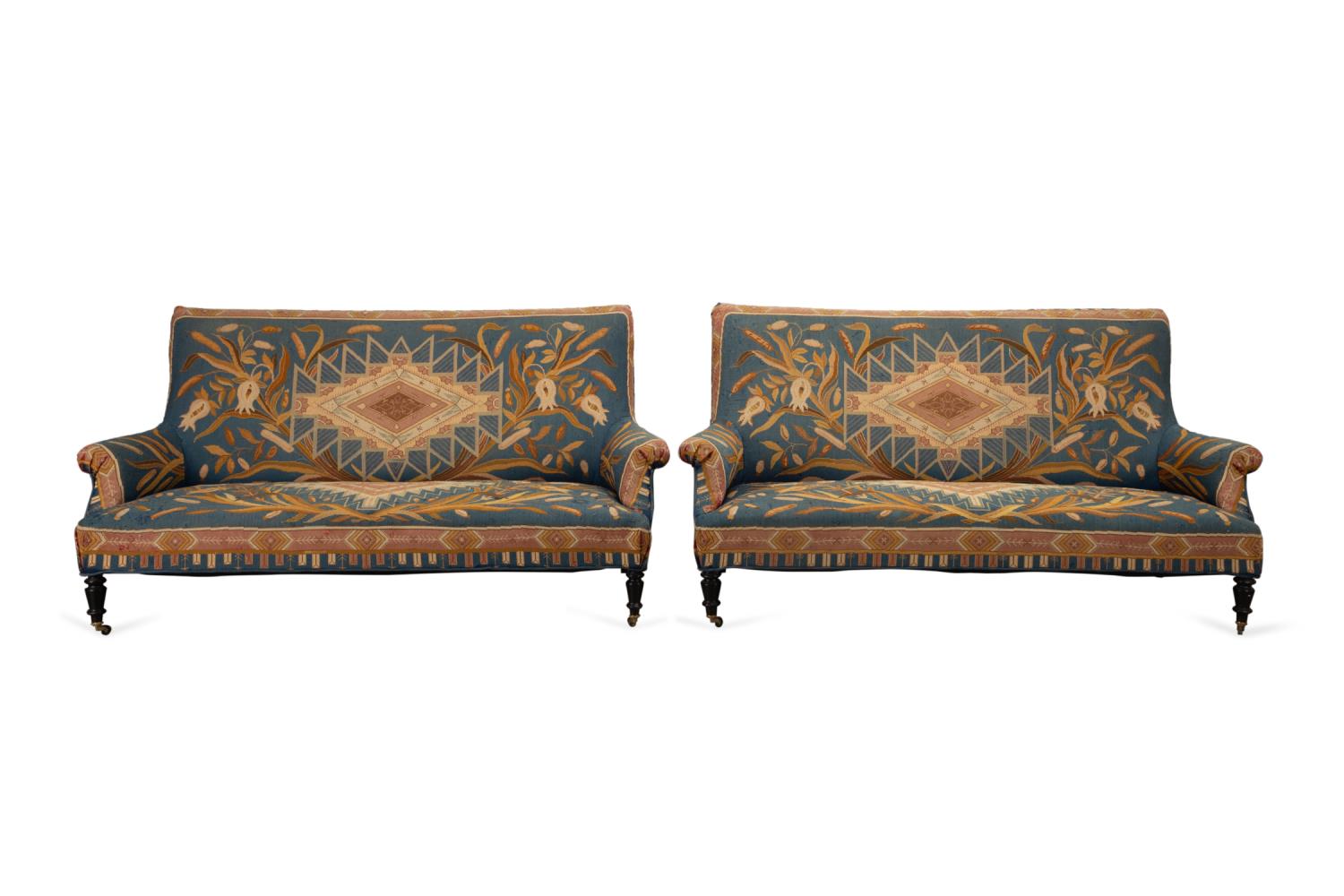 PAIR 19TH C. AESTHETIC MOVEMENT