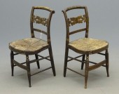 Pair 19th c. Albany County pai