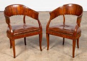 PAIR, 19TH C. CONTINENTAL BIED