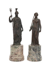 PAIR 19TH C. CONTINENTAL GRAND