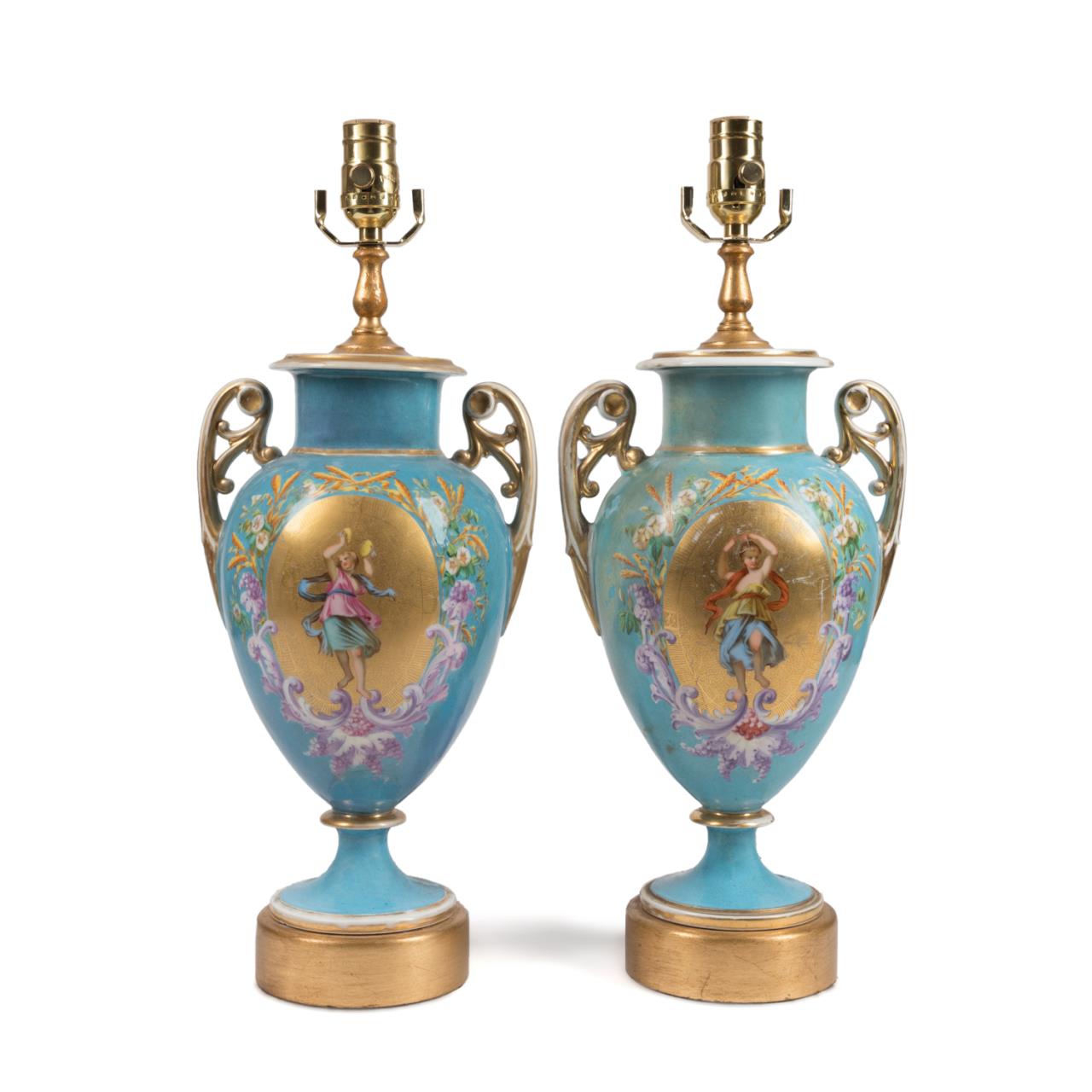 PAIR 19TH C. CONTINENTAL