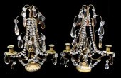 PAIR 19TH C. FRENCH GIRANDOLE