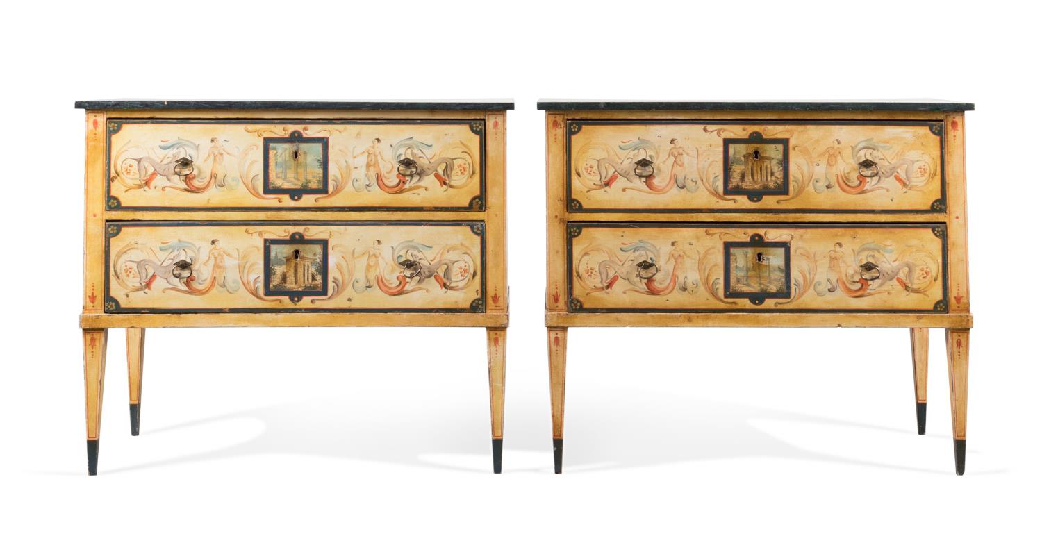 PAIR 19TH C. ITALIAN NEOCLASSICAL