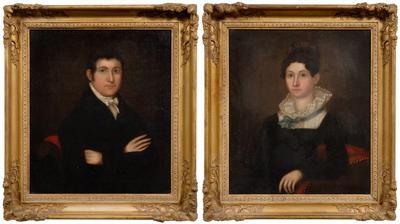 Pair 19th century American