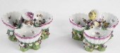 PAIR 19TH CENTURY GERMAN PORCE