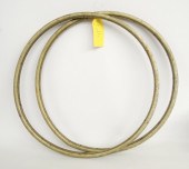 Pair 28'' wood rims '' Lobdell