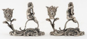 PAIR .800 SILVER CONTINENTAL C