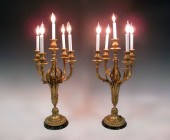 PAIR A. MARIONETT FRENCH BRONZ