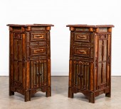 PAIR, ADIRONDACK STYLE RUSTIC