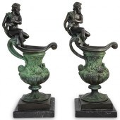 PAIR AFTER A. MOREAU BRONZESDE