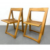 Pair Aldo Jacober style cane f