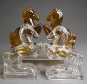 PAIR AMBER AND PAIR CLEAR MOLD