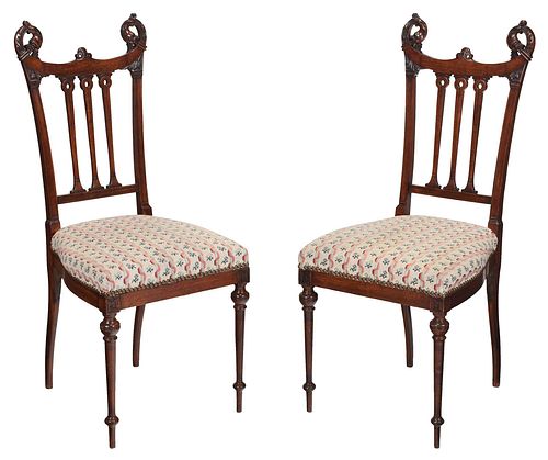 PAIR AMERICAN AESTHETIC MOVEMENT