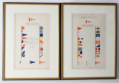 PAIR AMERICAN AND ROYAL NAVY SIGNAL