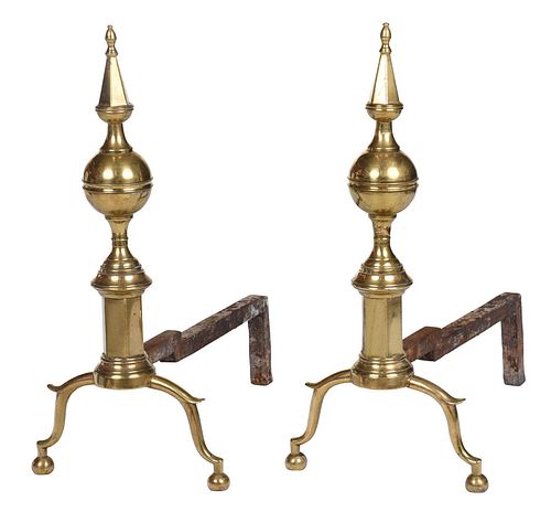PAIR AMERICAN FEDERAL BRASS