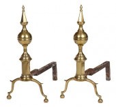 PAIR AMERICAN FEDERAL BRASS AN