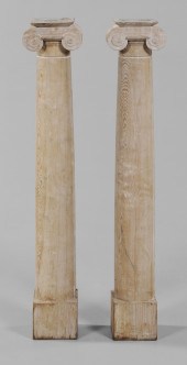 Pair American Ionic Style Arch