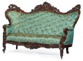 PAIR AMERICAN ROCOCO CARVED RO