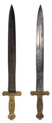 PAIR AMES MODEL 1832 FOOT ARTI