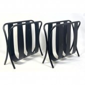 Pair AMISCO Black Metal Magazi