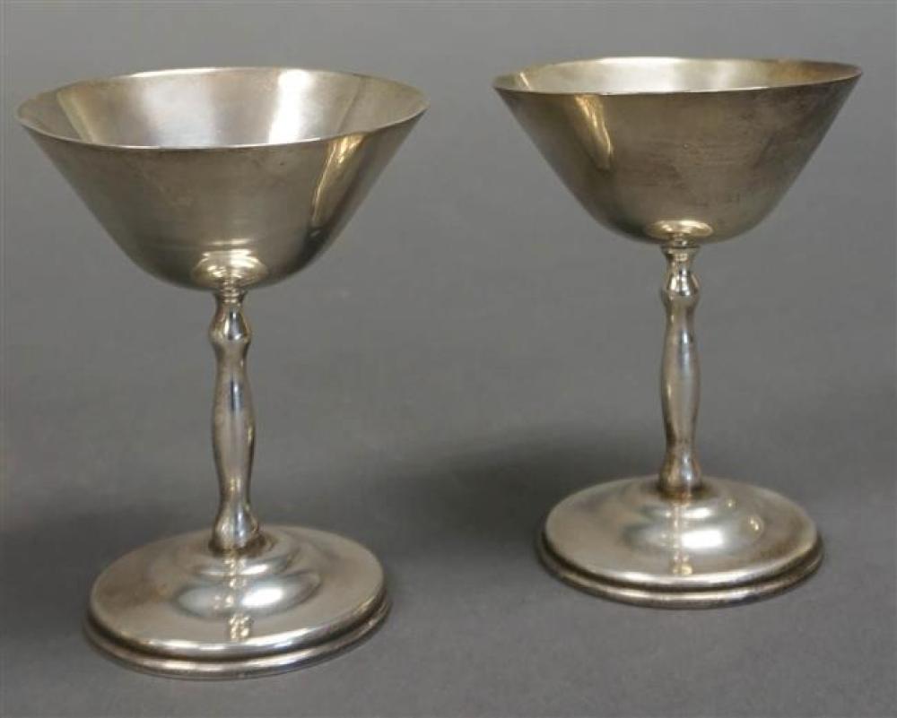 PAIR ANFER MEXICAN STERLING STEM