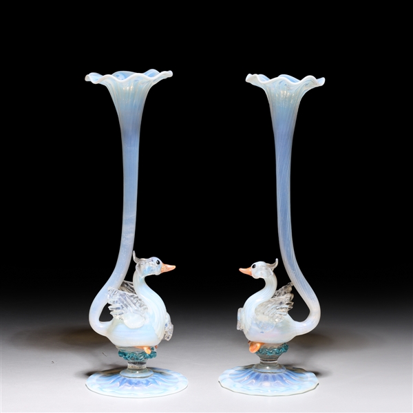 Pair antique 19th century