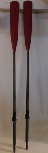 PAIR ANTIQUE BOAT OARSPair ant