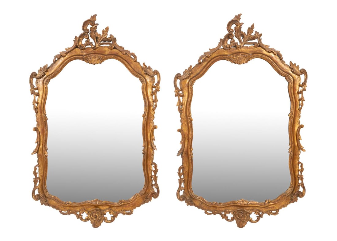 PAIR, ANTIQUE ITALIAN ROCOCO